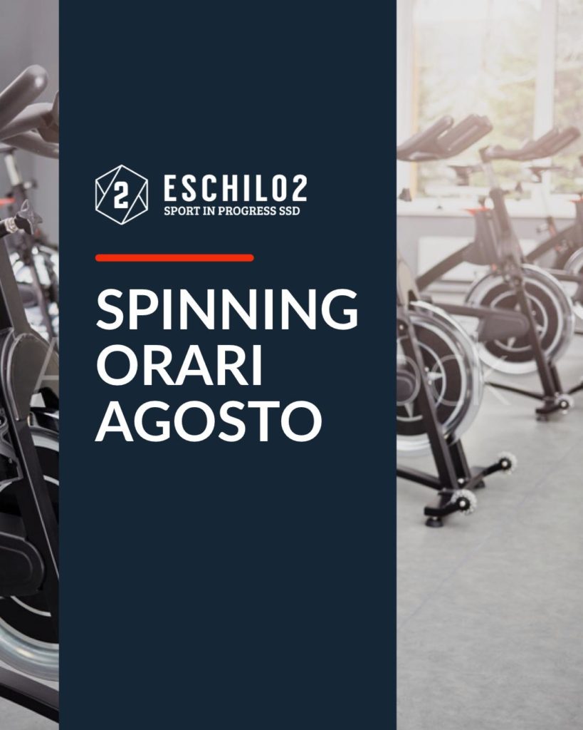 orari spinning agosto